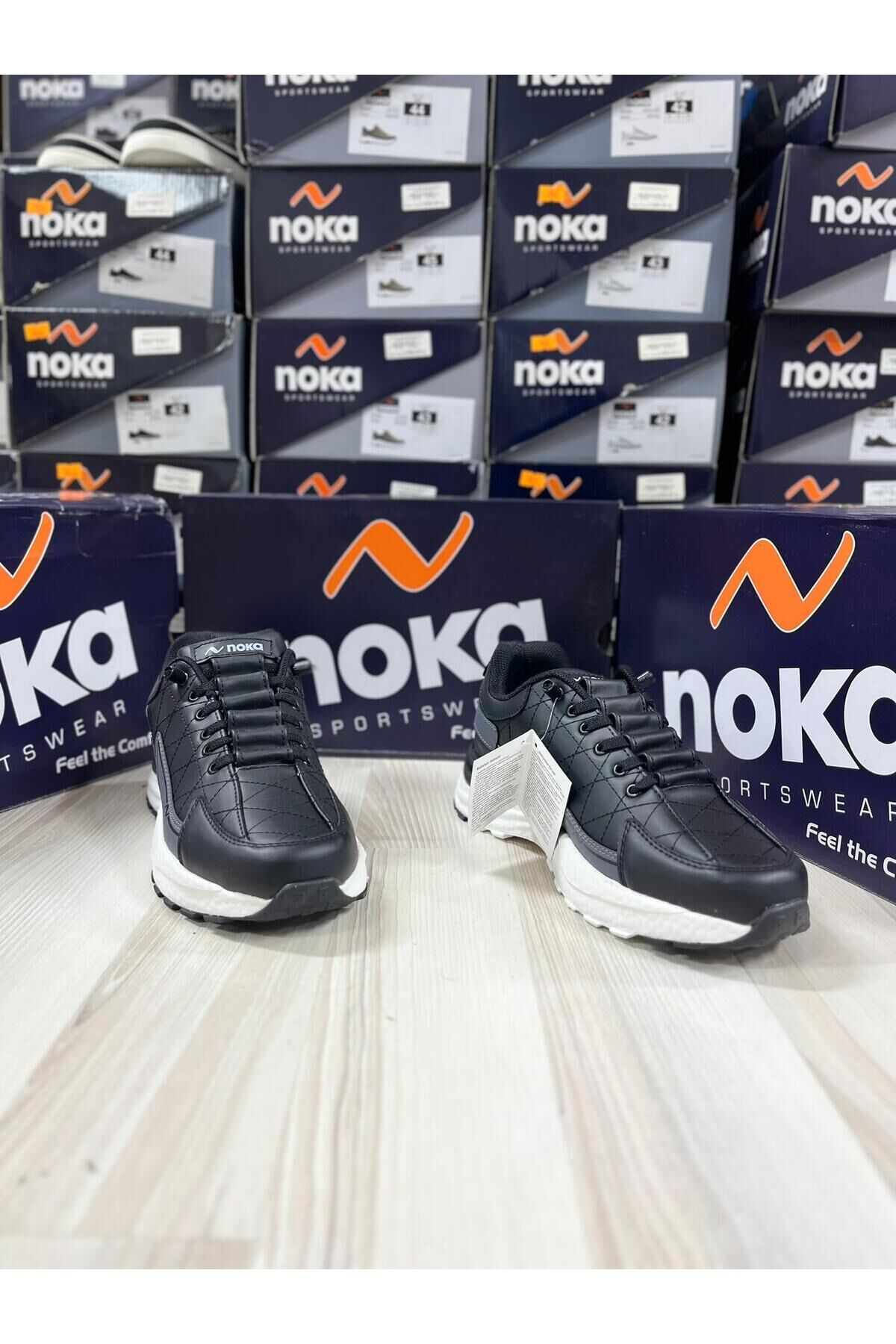 Noka Alvaro Siyah Spor Erkek Ayakkabı