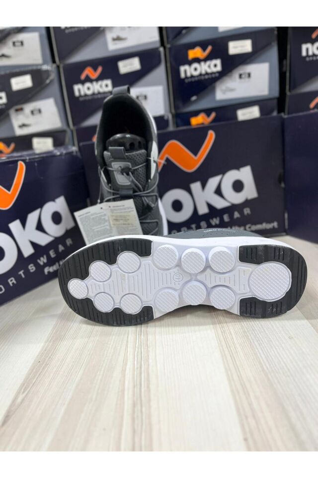 Noka Gabriel Gri Spor Erkek Ayakkabı