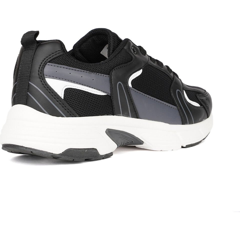 Noka Life Siyah Beyaz Erkek Spor Ayakkabı